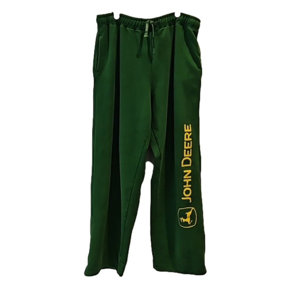 JOHN DEERE Jogging Pants Green Men's Medium